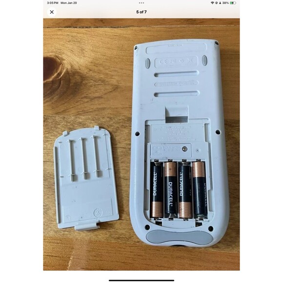 Texas Instruments TI-84 Plus Silver Edition Graphing Calculator w/ Cover *Tested - Picture 5 of 7